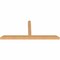 Ekena Millwork Portland Timber Gable Bracket, Western Red Cedar, 108"W x 45"H x 5 1/2"D x 5 1/2"F, 10/12 Pitch GBW108X45X0606POR00SWR - alternate 2